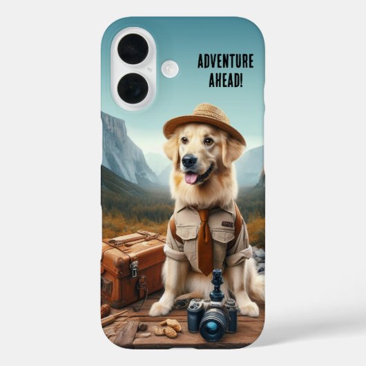 Fotograaf Avonturier Reishond Case-Mate iPhone Case (Achterkant)