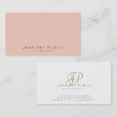 Fotograaf Beauty Salon Hair Stylist Gloss Visitekaartje (Voorkant / Achterkant)