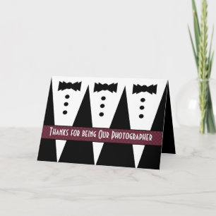 Fotograaf Bedankt - Drie Tuxedo's