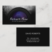 Fotograaf Black Camera Fotografie Studio Visitekaartje (Voorkant / Achterkant)