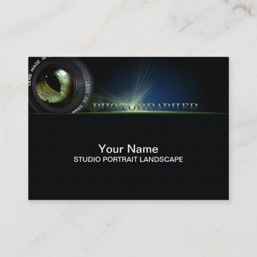 Fotograaf - Business-, Schedule Kaart Afsprakenkaartje (Voorkant)