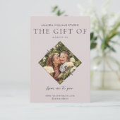 Fotograaf Cadeau Kaart Certificaten (Staand voorkant)