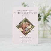 Fotograaf Cadeau Kaart Certificaten (Staand voorkant)