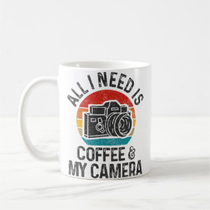 Fotograaf Cadeau Koffie Camera Grappig Vintage Fot Koffiemok