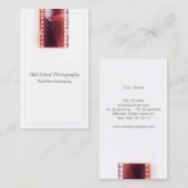  Fotograaf Camera Film Visitekaartje (Voorkant / Achterkant)