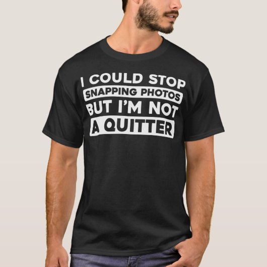 Fotograaf Camera - Fotografie T-shirt (Voorkant)
