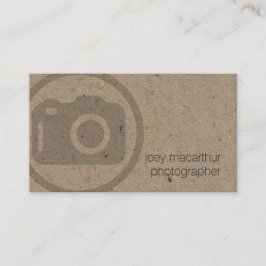 Fotograaf Camera Icon Film Fotografie Visitekaartje