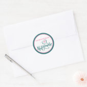 Fotograaf camera-Sticker Ronde Sticker (Envelop)