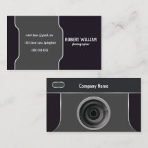 Fotograaf Cameralenzen | Modern Minimaal Design