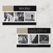 Fotograaf Classy Elegant - Aangepaste profielkaart Visitekaartje (Voorkant / Achterkant)