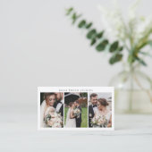 Fotograaf Collage Studio Manager Visitekaartje (Staand voorkant)