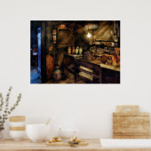 Fotograaf - De donkere kamer Poster (Keuken)