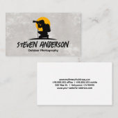 Fotograaf die foto maakt visitekaartje (Voorkant / Achterkant)