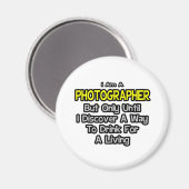 Fotograaf.. Drink voor een Living Magneet (Voorkant / Achterkant)