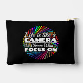 Fotograaf Focus Quote - Leven als een camera Etui (Achterkant)