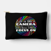 Fotograaf Focus Quote - Leven als een camera Etui (Voorkant)