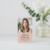Fotograaf Foto Visitekaartje (Staand voorkant)