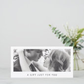 Fotograaf Fotografie Bedrijf Cadeaubon (Staand voorkant)