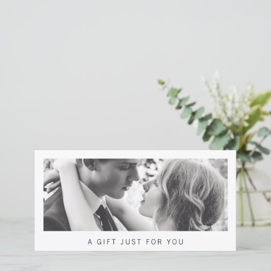 Fotograaf Fotografie Bedrijf Cadeaubon (Staand voorkant)