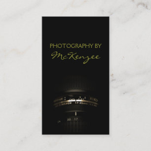 Fotograaf, fotografie, camera-Visitekaartje Visitekaartje