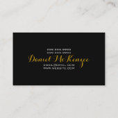 Fotograaf, fotografie, camera-Visitekaartje Visitekaartje (Achterkant)