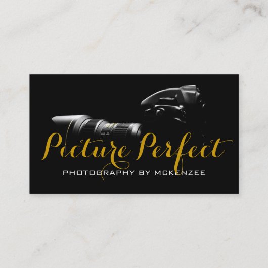 Fotograaf, fotografie, camera-Visitekaartje Visitekaartje (Voorkant)