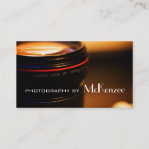 Fotograaf, fotografie, camera-Visitekaartje Visitekaartje