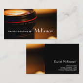 Fotograaf, fotografie, camera-Visitekaartje Visitekaartje (Voorkant / Achterkant)