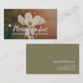 Fotograaf, fotografie, Visitekaartje (Voorkant / Achterkant)