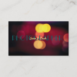 Fotograaf, fotografie visitekaartje