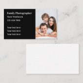 Fotograaf Fotosjabloon Visitekaartjes (Voorkant / Achterkant)