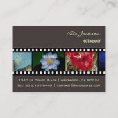 Fotograaf  fototemplate visitekaartje (Achterkant)