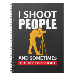 Fotograaf Fun cadeauidee voor fotografen Notitieboek