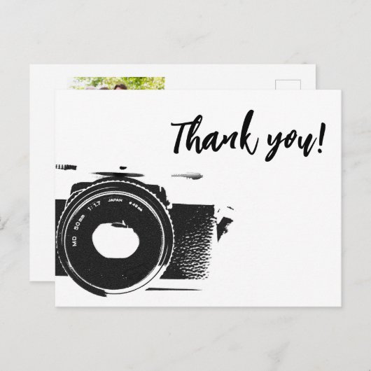 Fotograaf Geen logo Foto Briefkaart (Voorkant / Achterkant)