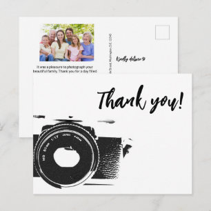 Fotograaf Geen logo Foto Briefkaart