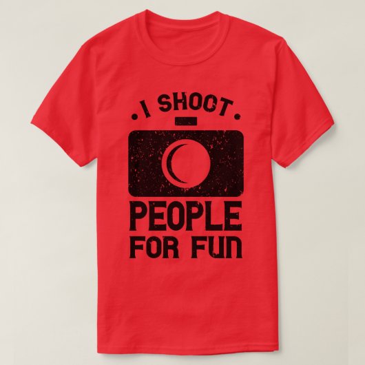 Fotograaf Gezegden Gift T-shirt (Design voorkant)