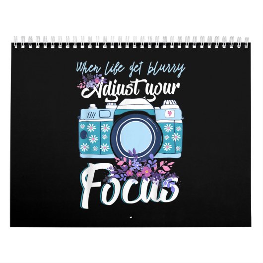 Fotograaf Gift - Camera Fotografie Kalender (Hoes)