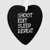 Fotograaf Gift Photography Shoot Ornament (voorkant)