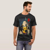Fotograaf Grappige Fotograaf Camera Samurai T-shirt (Voorkant volledig)
