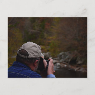 Fotograaf in Cherokee National Forest Briefkaart