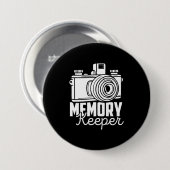 Fotograaf is geheugenhouder ronde button 7,6 cm (Voorkant /achterkant)