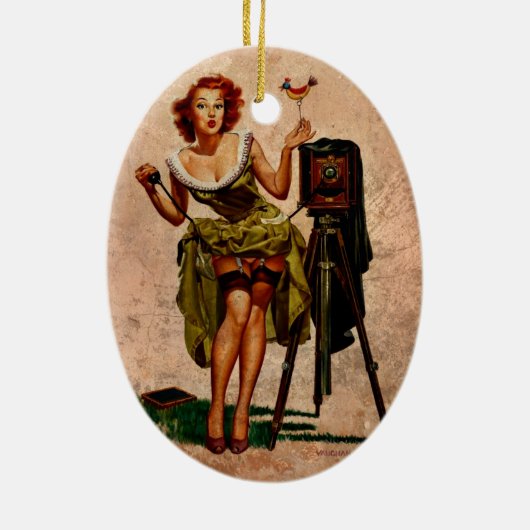 fotograaf keramisch ornament (Achterkant)