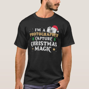 Fotograaf Kerstmagie T-shirt