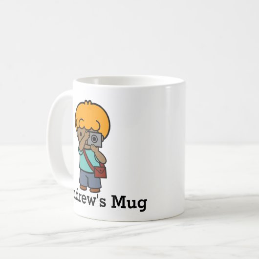 Fotograaf Koffiemok (Voorkant links)