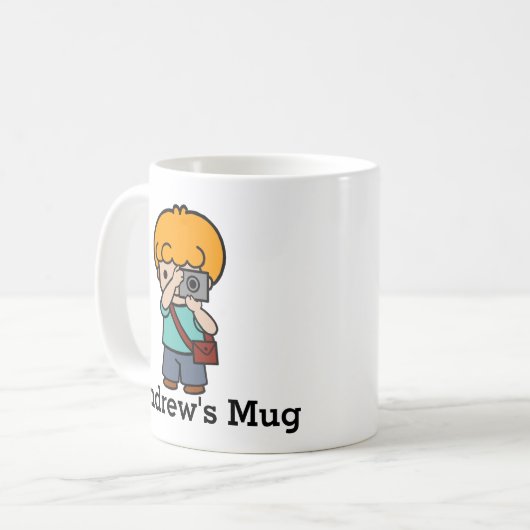 Fotograaf Koffiemok (Voorkant links)