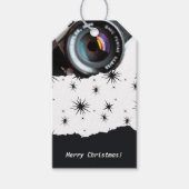 Fotograaf Labels voor kerstcadeautjes Cadeaulabel (Voorkant)