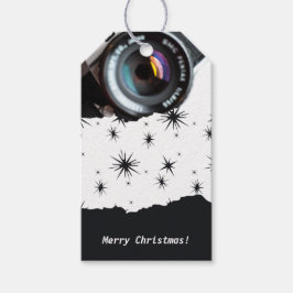 Fotograaf Labels voor kerstcadeautjes Cadeaulabel