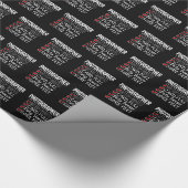 Fotograaf Life - Grappige Fotografie Checklist Cadeaupapier (Hoek)