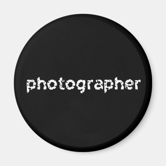 Fotograaf Magneet (Voorkant)