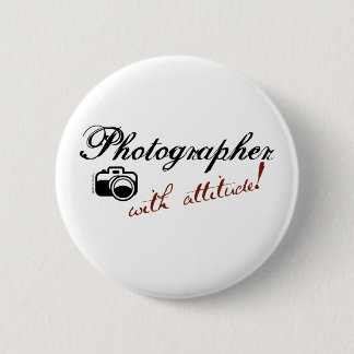 Fotograaf met standvastigheid ronde button 5,7 cm